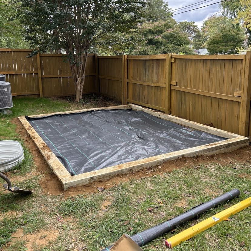 Deck installation project in Anne Arundel County