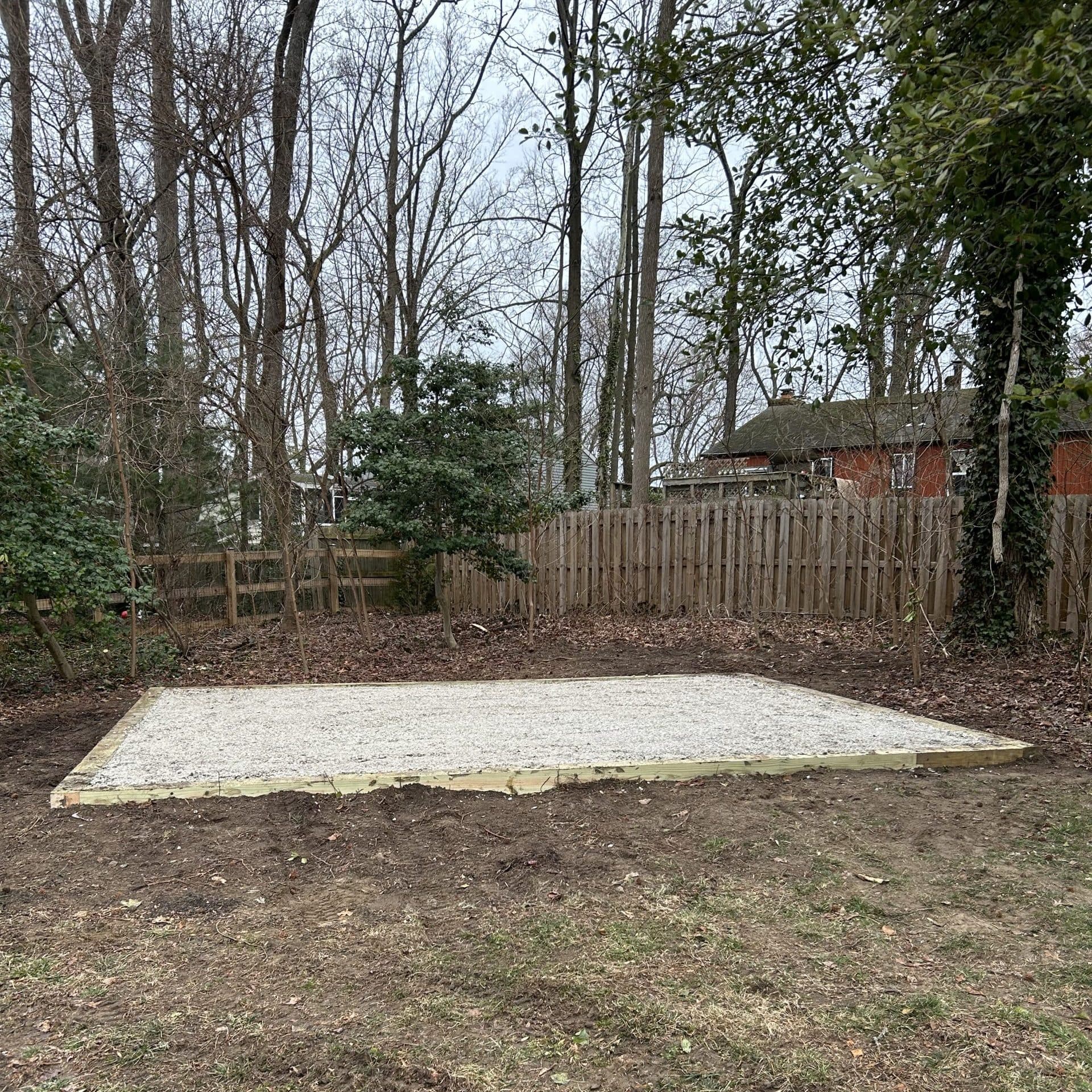 Large composite deck