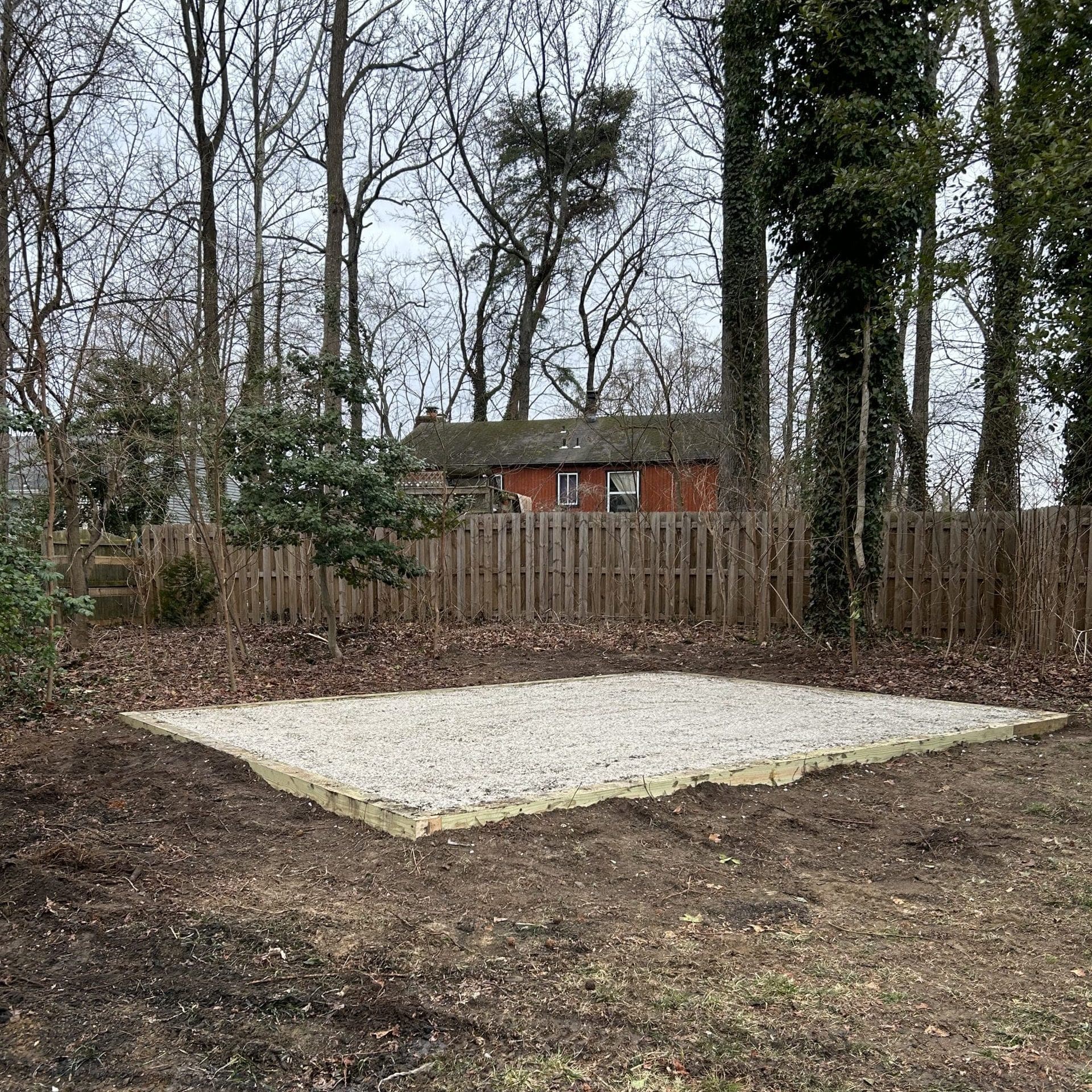 Deck project showing craftsmanship and materials