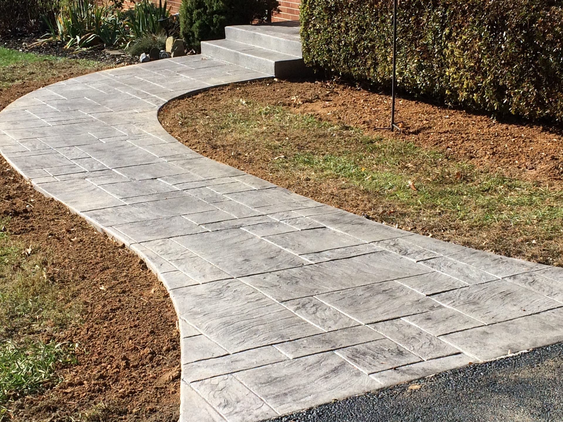 Royal Ashlar stamped concrete pattern